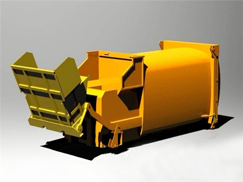 壓縮垃圾站使用方式及工作原理示意圖