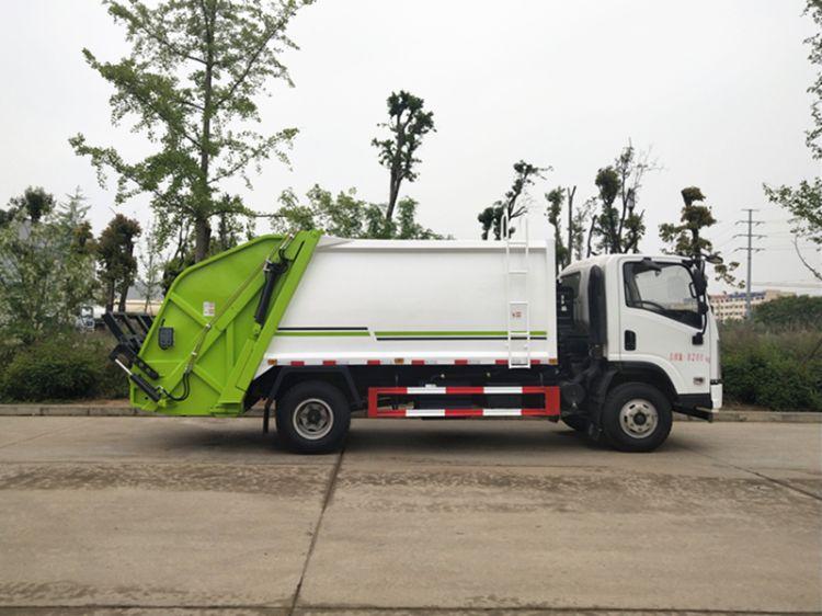 陜汽軒德x9 5噸壓縮垃圾車多方位圖片二