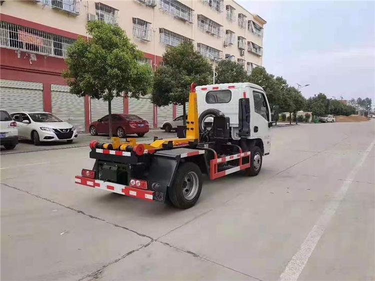 躍進3方車廂可卸式垃圾車多方位圖片二