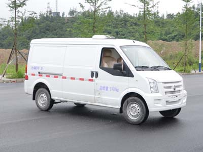 東風(fēng)小康面包冷藏車藍(lán)牌多方位圖片一